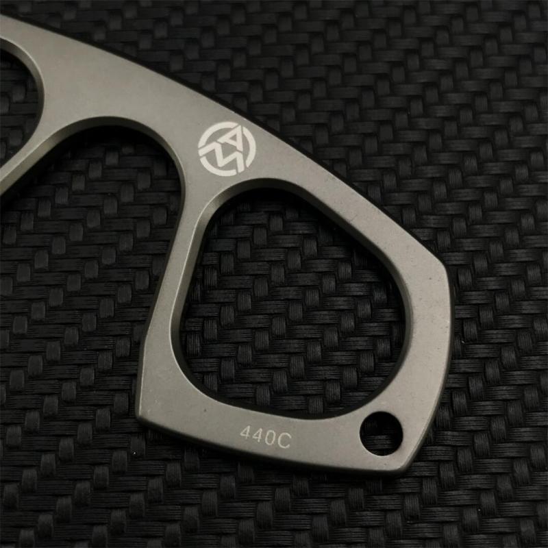 Boker Plus Fixed Blade Knife 2.95" 440C Satin Blade, Steel Handles