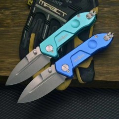 Extrema Ratio Rock FRAME Folding Knife 2.95" D2 Drop Combo Blade, T6-Aluminum Alloy Handles