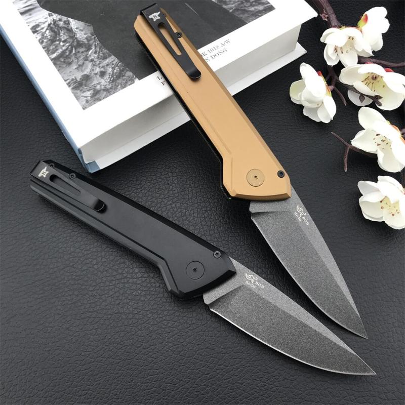 Buck 838 Deploy AUTO Folding Knife 3.23" S35VN Armor Black Cerakote Drop Point Blade, Aluminum Handles