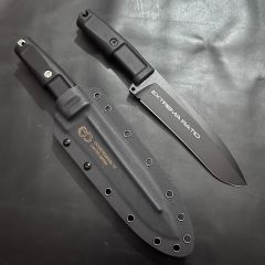 Extrema Ratio Dobermann IV Tactical 6.69" A8 Black Blade, Forprene Handles