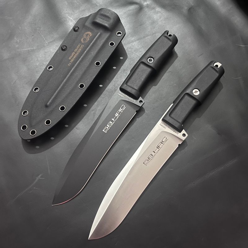 Extrema Ratio Dobermann IV Tactical 6.69" A8 Black Blade, Forprene Handles