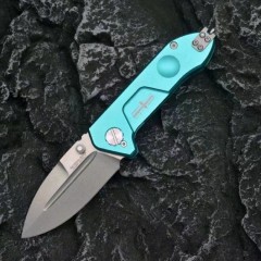 Extrema Ratio Rock FRAME Folding Knife 2.95" D2 Drop Combo Blade, T6-Aluminum Alloy Handles