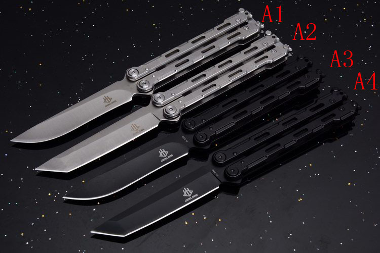 Theone JL Free-swinging 4styles Knife 420 blade Jilt Knives EDC Tools