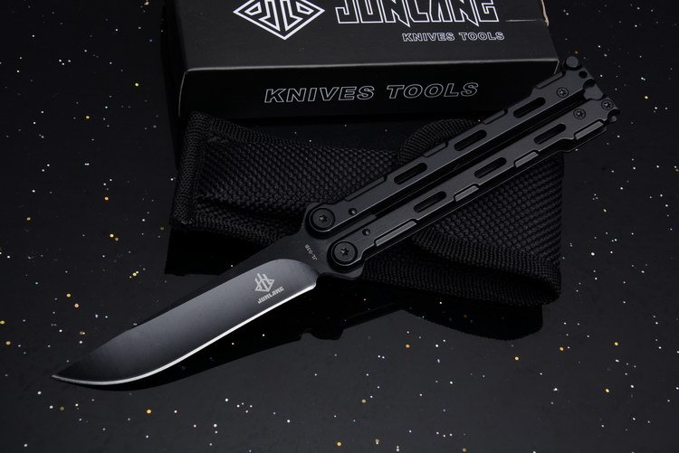 Theone JL Free-swinging 4styles Knife 420 blade Jilt Knives EDC Tools