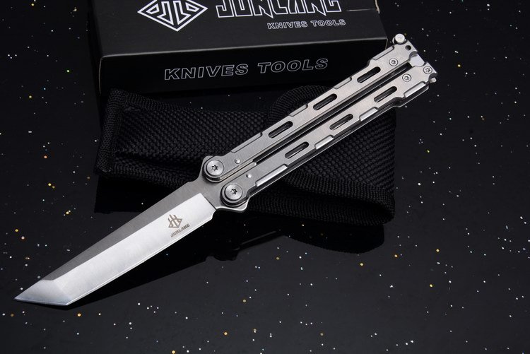 Theone JL Free-swinging 4styles Knife 420 blade Jilt Knives EDC Tools