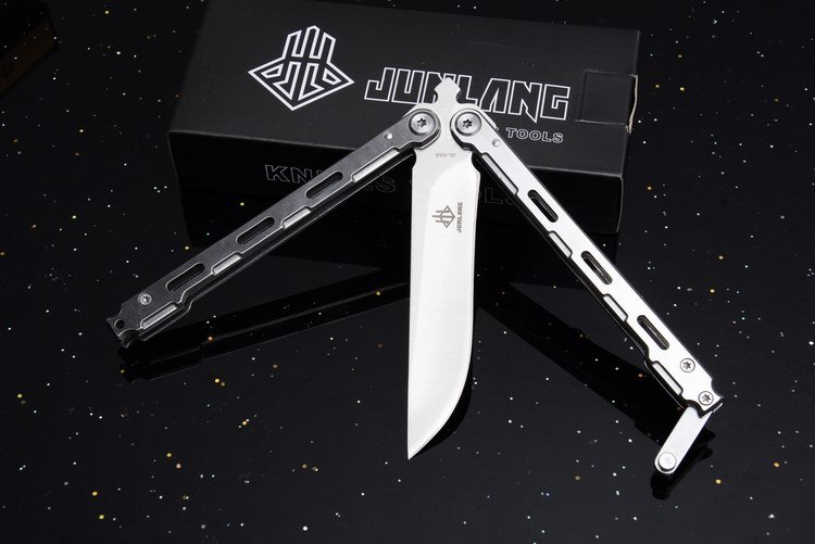 Theone JL Free-swinging 4styles Knife 420 blade Jilt Knives EDC Tools