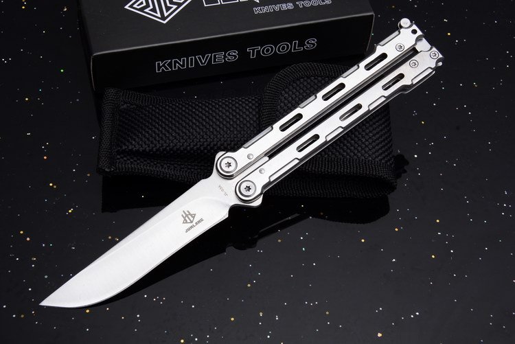 Theone JL Free-swinging 4styles Knife 420 blade Jilt Knives EDC Tools