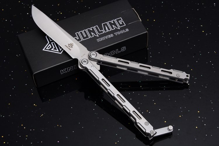 Theone JL Free-swinging 4styles Knife 420 blade Jilt Knives EDC Tools