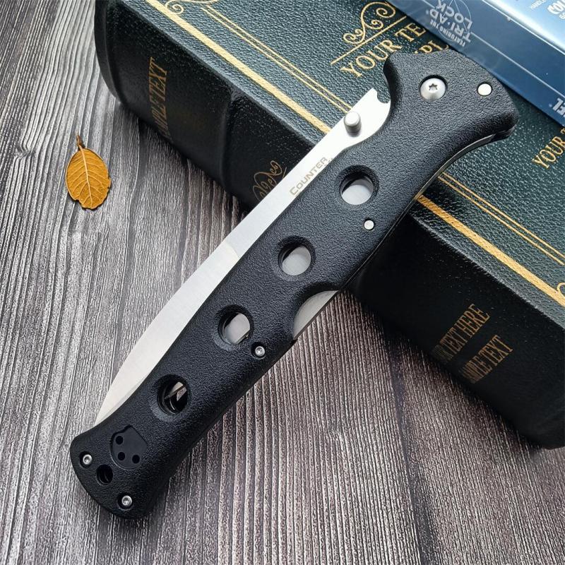 Cold Steel 10ACXC Counter Point 2 Folding Knife 5.59" AUS-8A Satin Blade, Griv-Ex Handles, Lockback