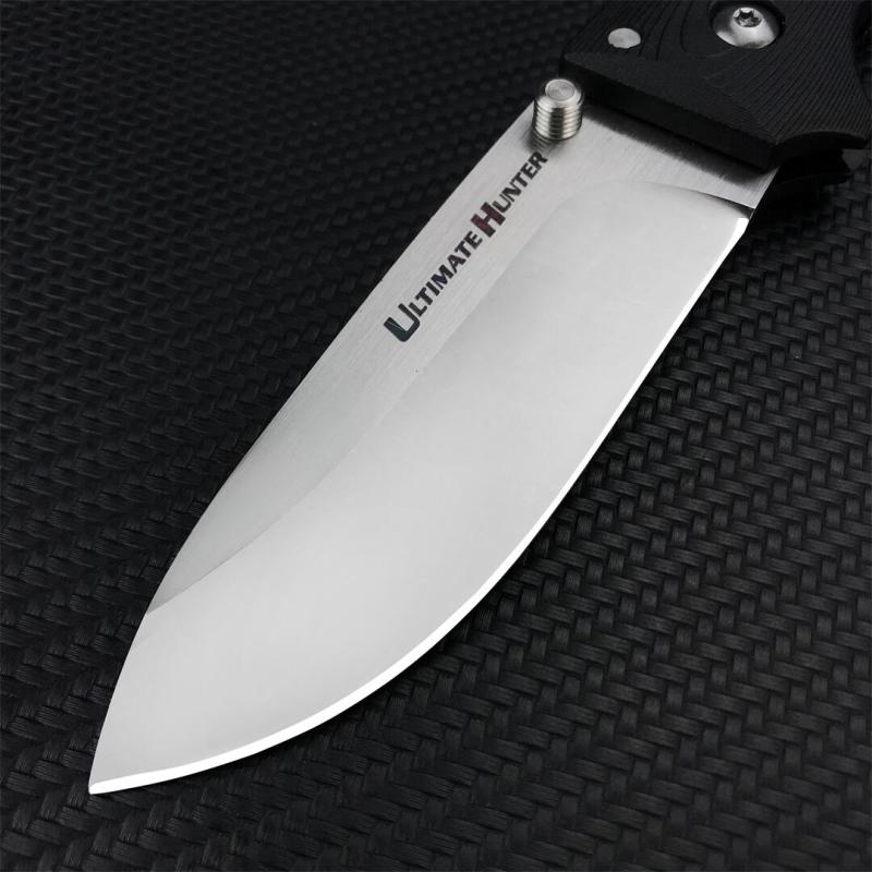 Cold Steel 30ULH Folding Knife 3.46" S35VN Drop Point Blade, Nylon Fiber Handles, Lockback