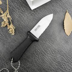 Cold Steel 42SS Super Edge Neck Knife 2" 440c Serrated Blade, Kray-Ex Handle