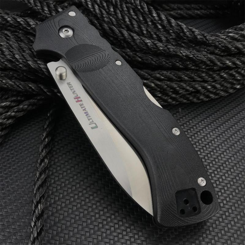 Cold Steel 30ULH Folding Knife 3.46" S35VN Drop Point Blade, Nylon Fiber Handles, Lockback