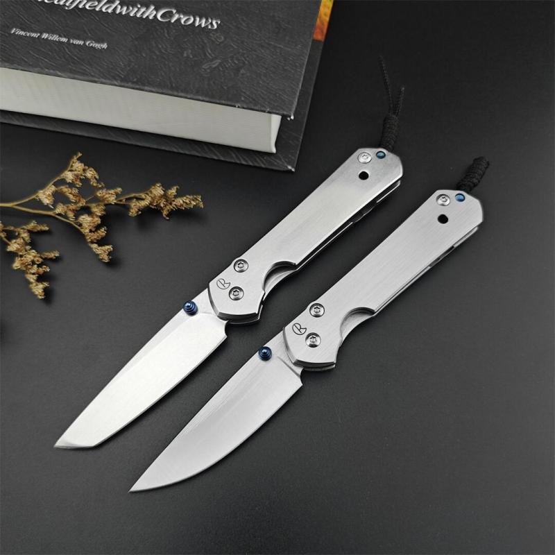 Chris Reeve Small Sebenza Folding Knife 2.76" 440c Blade, 420 Handles, Frame Lock