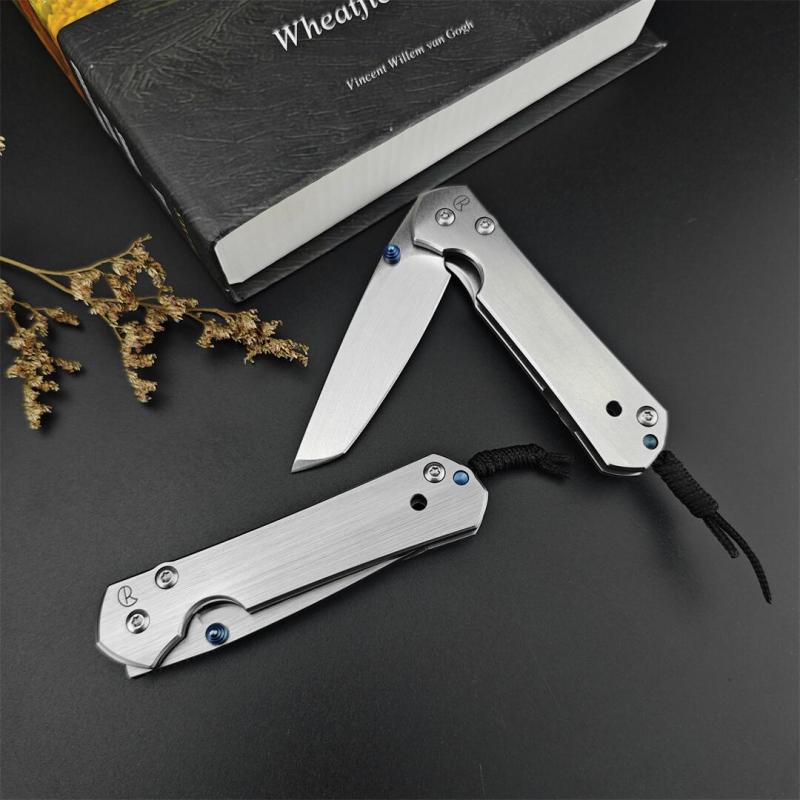 Chris Reeve Small Sebenza Folding Knife 2.76" 440c Blade, 420 Handles, Frame Lock