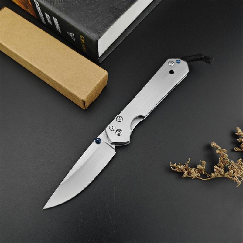 Chris Reeve Small Sebenza Folding Knife 2.76" 440c Blade, 420 Handles, Frame Lock
