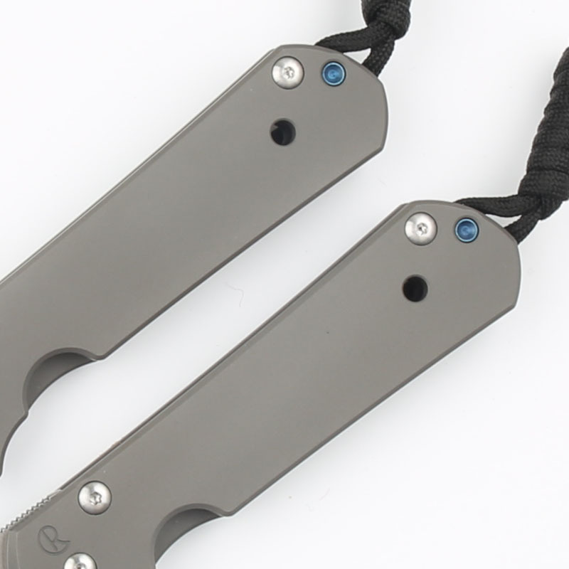 Chris Reeve Small Sebenza 12TH Folding Knife 3.54" D2 Blade, Titanium Handles, Frame Lock