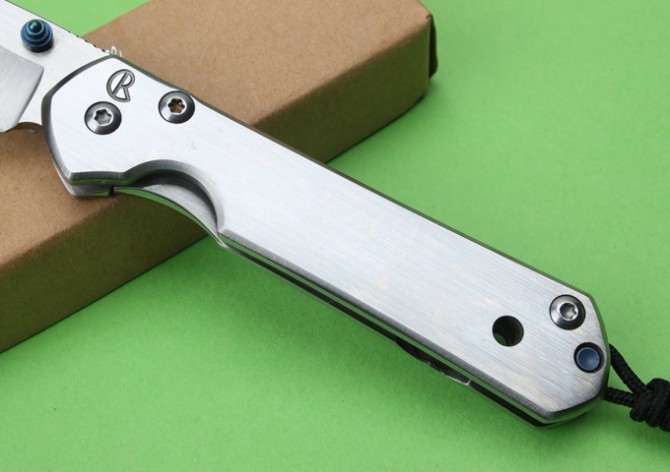 Chris Reeve Small Sebenza Folding Knife 2.76" 440c Blade, 420 Handles, Frame Lock