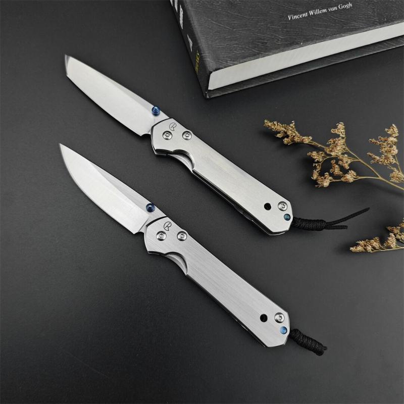 Chris Reeve Small Sebenza Folding Knife 2.76" 440c Blade, 420 Handles, Frame Lock