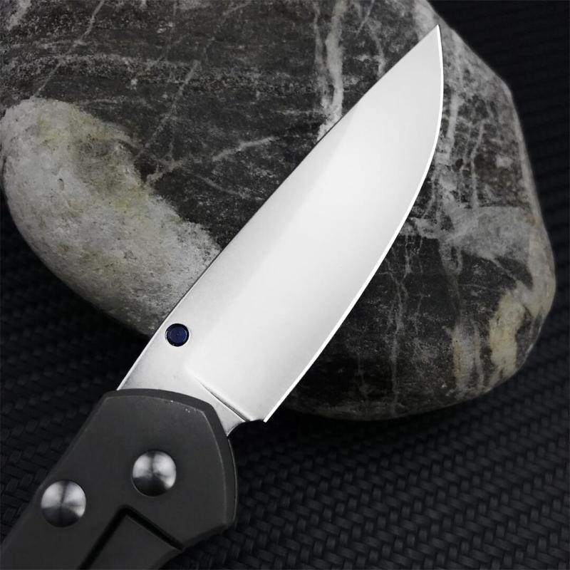 Chris Reeve Small Sebenza Folding Knife 2.76" D2 Blade, Titanium Handles, Frame Lock