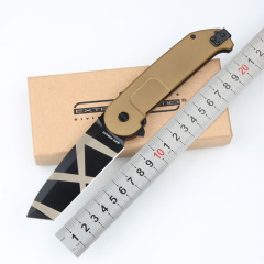 Extrema Ratio BF2RCT Folding Knife 3.39" Black Plain N690 Blade, Aluminum Handles, Liner Lock