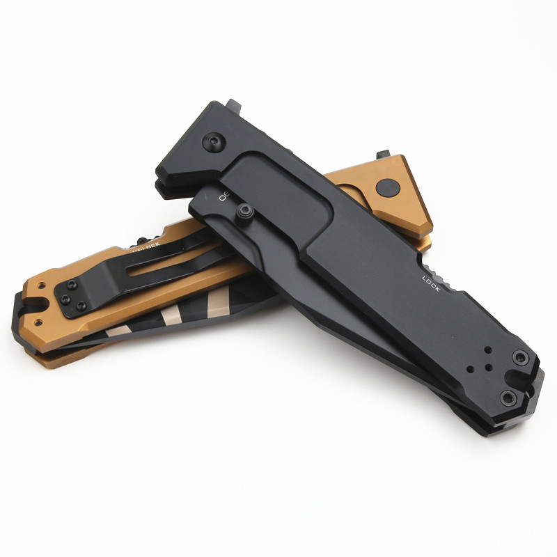Extrema Ratio MPC Folding Knife 4.53" N690 Drop Combo Blade, Aluminum Alloy Handles