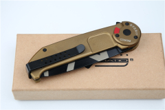 Extrema Ratio BF2RCT Folding Knife 3.39" Black Plain N690 Blade, Aluminum Handles, Liner Lock