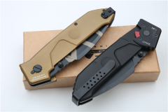Extrema Ratio MF1 Folding Knife 3.5" Black Plain N690 Blade, Aluminum Handles, Liner Lock - EX133MF1