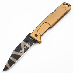 Extrema Ratio MPC Folding Knife 4.53" N690 Drop Combo Blade, Aluminum Alloy Handles