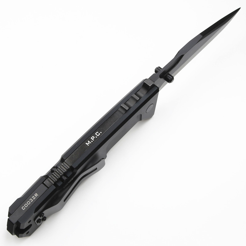 Extrema Ratio MPC Folding Knife 4.53" N690 Drop Combo Blade, Aluminum Alloy Handles