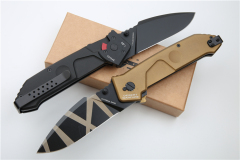 Extrema Ratio MF1 Folding Knife 3.5" Black Plain N690 Blade, Aluminum Handles, Liner Lock - EX133MF1