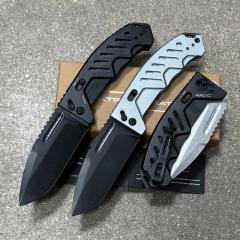 Extrema Ratio RAO C Knives Crossbar Lock Folding Knife 3.9" N690 Drop Point Blade, Aluminum Alloy Handles
