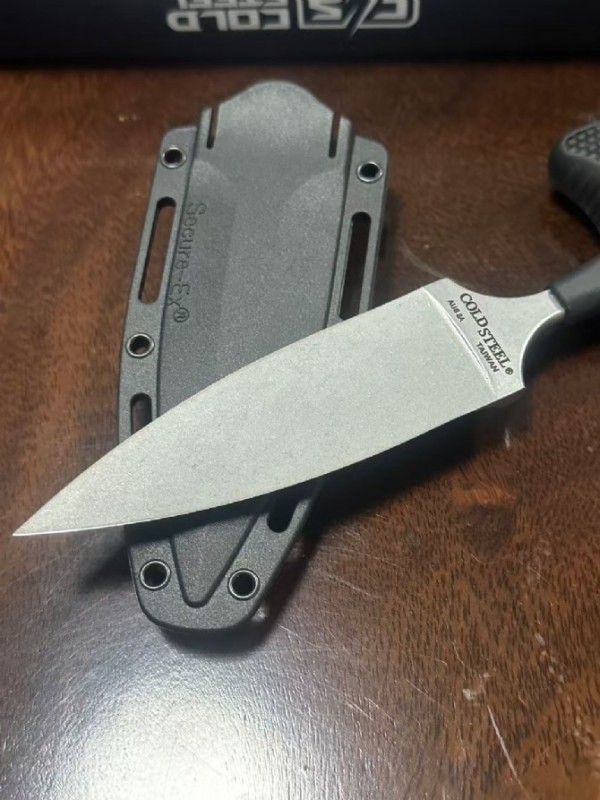 Cold Steel 12DBST Safe Maker I Push Dagger 4.5" AUS-8 Blade, Kray-Ex Handle, Secure-Ex Sheath