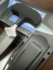 Cold Steel 12DBST Safe Maker I Push Dagger 4.5" AUS-8 Blade, Kray-Ex Handle, Secure-Ex Sheath