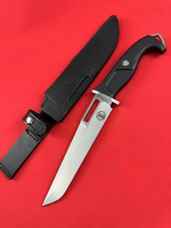 Extrema Ratio Knives Dobermann IV K1 Tactical Knife 7.31" N690 Blade, Forprene Handles