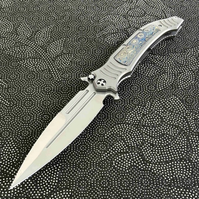 Fast Knives DDR 150 Tactical Fast Open Knife Folding Blade Knife