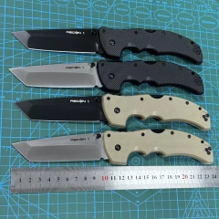 Cold Steel 27TMC Knives Recon M1 Folding Knife 3.74" S35VN Tanto Point Blade, Nylon Fiber Handles