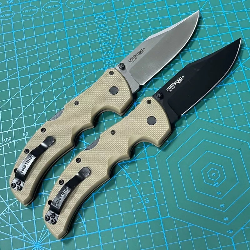 Cold Steel 27TMC Knives Recon M1 Folding Knife 3.74" S35VN Clip Point Blade, Nylon Fiber Handles