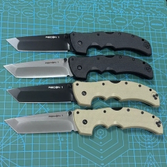 Cold Steel 27TMC Knives Recon M1 Folding Knife 3.74" S35VN Tanto Point Blade, Nylon Fiber Handles
