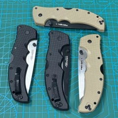Cold Steel 27TMC Knives Recon M1 Folding Knife 3.74" S35VN Tanto Point Blade, Nylon Fiber Handles