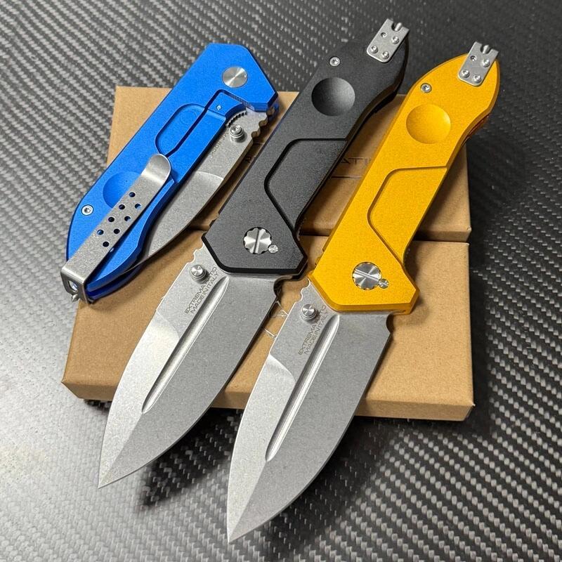 Extrema Ratio Knives FRAME ROCK Folding Knife 3.94" N690 Drop Point Blade, T6-Aluminum Alloy Handles