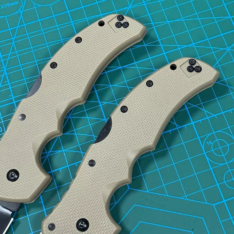 Cold Steel 27TMC Knives Recon M1 Folding Knife 3.74" S35VN Tanto Point Blade, Nylon Fiber Handles
