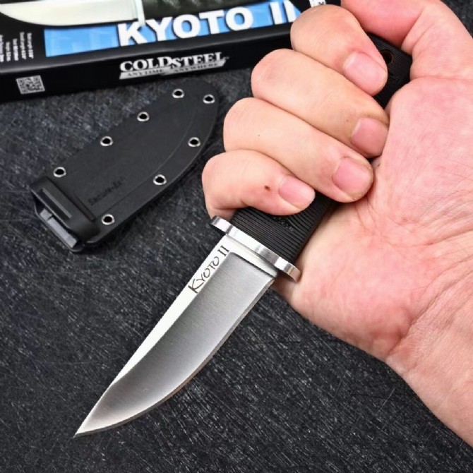 Cold Steel 17DB Kyoto II Boot Knives Fixed Blade Knife 3.27" 8Cr13MoV Reinforced Point, Kray-Ex Handles