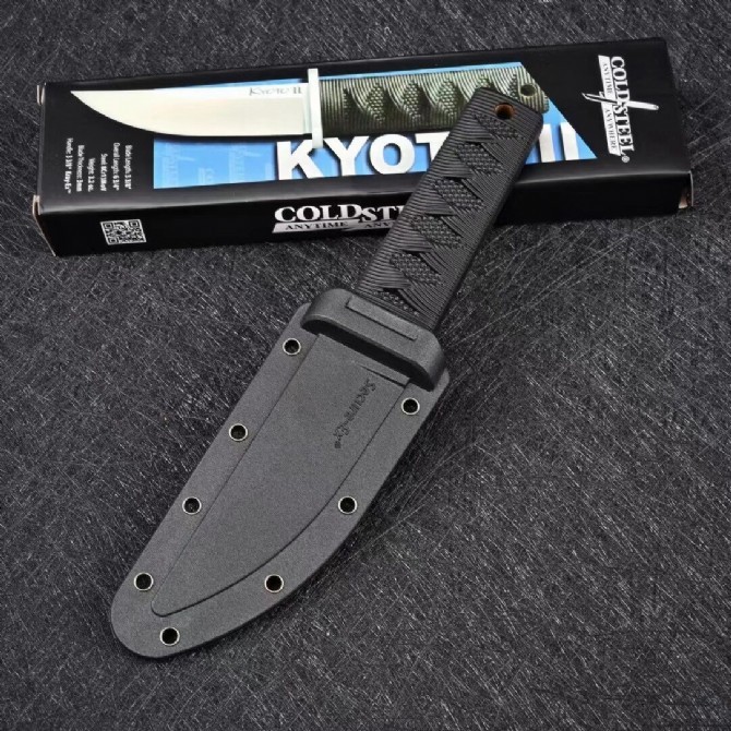 Cold Steel 17DB Kyoto II Boot Knives Fixed Blade Knife 3.27" 8Cr13MoV Reinforced Point, Kray-Ex Handles