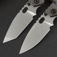M.Strider Custom SMF Tank 3Models Folding Knife 3.15" CPM-D2 Blade, T-6061 Handles