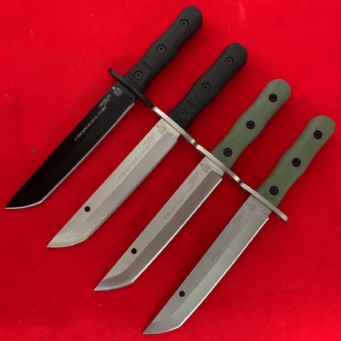 Extrema Ratio 0392 Tactical Knifes 7.64" 1095 Blade, Forprene Handles