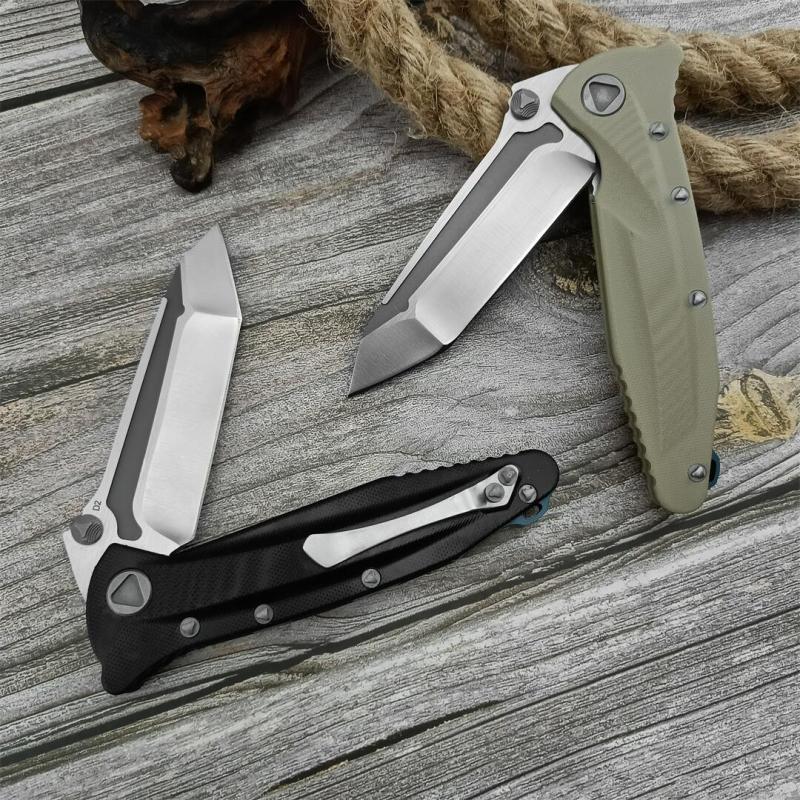 Microtech Delta Force Knife 3.86" D2 Folding Blade, G10 Handles