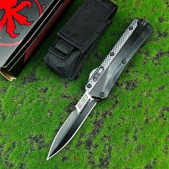MT Glykon Knife AUTO OTF 3.54" 440C Blade, Aluminum Handles