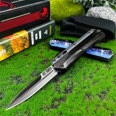 MT Glykon Knife AUTO OTF 3.54" 440C Blade, Aluminum Handles