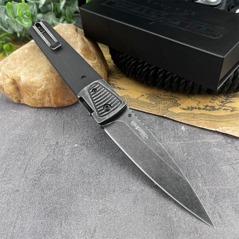 Cold Steel 60 Series Caledonian Knife Folding 4.06" 440C Blade, G10 Handles