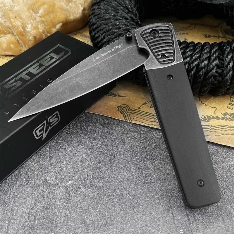 Cold Steel 60 Series Caledonian Knife Folding 4.06" 440C Blade, G10 Handles